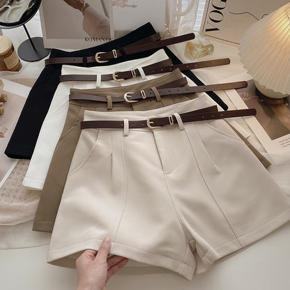 Short taille haute rétro