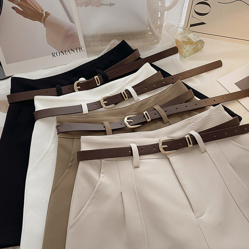 Short taille haute rétro